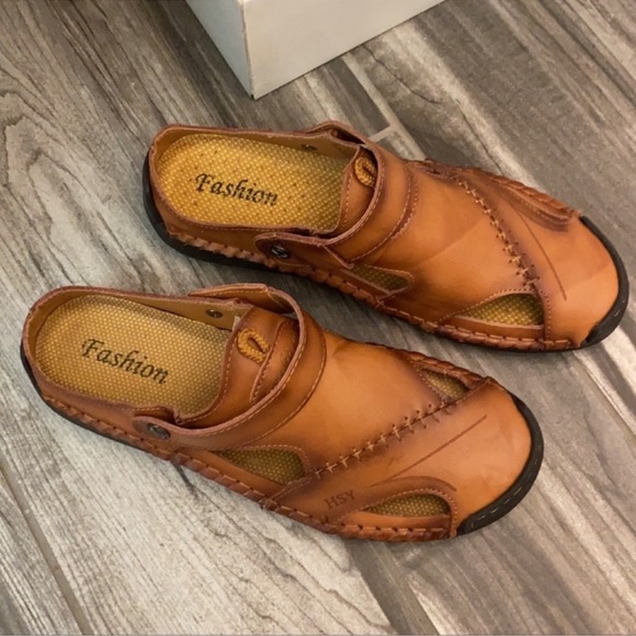 New! Men\'s Genuine Leather Fashion Summer Sandals main image 6